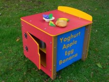 Kitchenphonics Play Kitchen Fridge Unit - Recycled Plastic